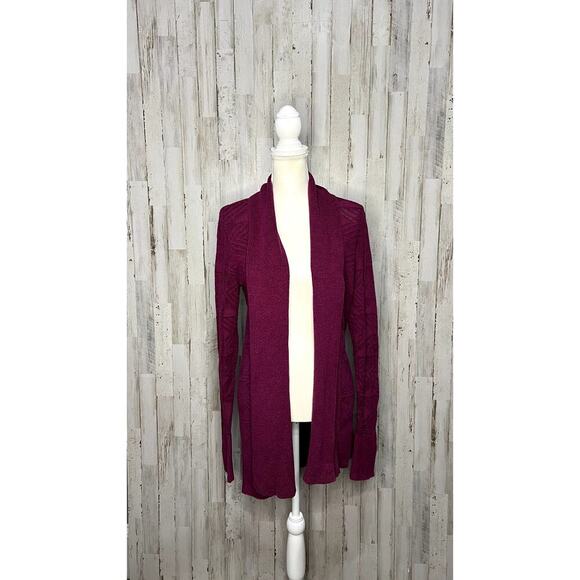 St. John's Bay Women's Open Front Long Sleeve Cardigan Size Medium - Picture 2 of 6
